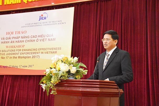 Cần sớm nghiên cứu xây dựng Luật Thi hành án hành chính