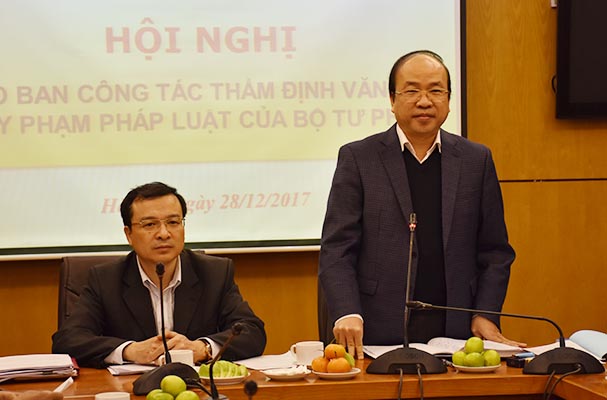 Tập trung mọi nguồn lực làm tốt công tác thẩm định văn bản quy phạm pháp luật