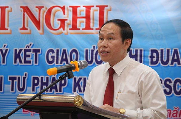 Khối Cơ quan Tư pháp Đồng bằng sông Cửu Long: Ký kết giao ước thi đua 2017