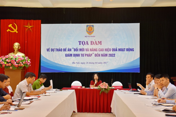 Tiếp tục đổi mới và nâng cao hiệu quả hoạt động giám định tư pháp