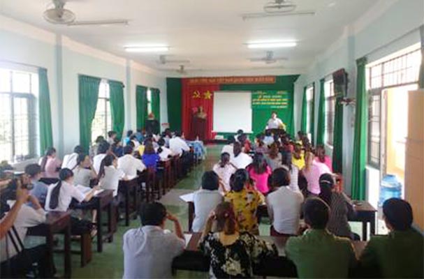 Trường TC Luật Buôn Ma Thuột: khai giảng lớp Bồi dưỡng kỹ năng tiếp dân, thực hiện dân chủ ở cơ sở