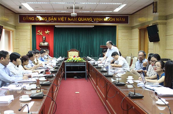 Kiểm tra liên ngành công tác thi hành pháp luật về xử lý VPHC năm 2016 tại Bộ Y tế