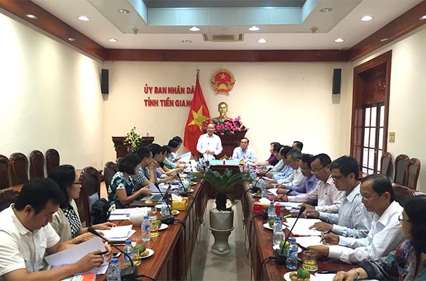 Kiểm tra công tác xây dựng, ban hành  và kiểm tra, rà soát, hệ thống hóa VBQPPL tại tỉnh Tiền Giang