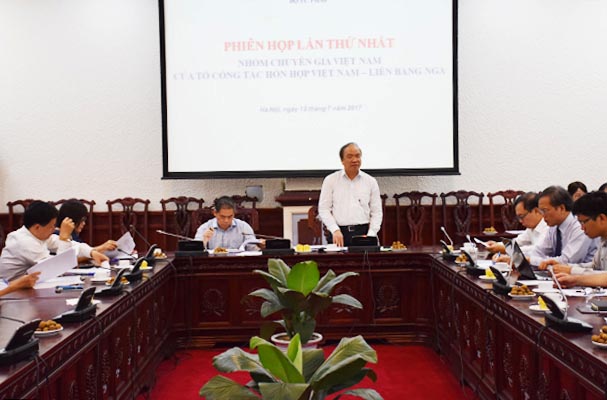 Tích cực học hỏi kinh nghiệm trong lĩnh vực luật pháp và tư pháp từ Liên bang Nga