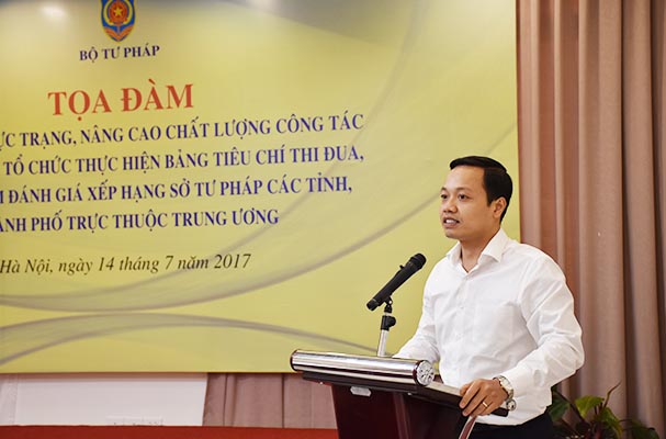 Tiêu chí thi đua cần bám sát nhiệm vụ trọng tâm của Bộ, ngành