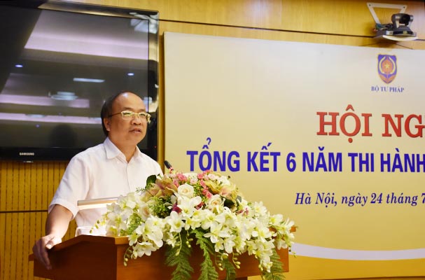 Bộ Tư pháp tổ chức Hội nghị tổng kết 6 năm thi hành Luật Thanh tra