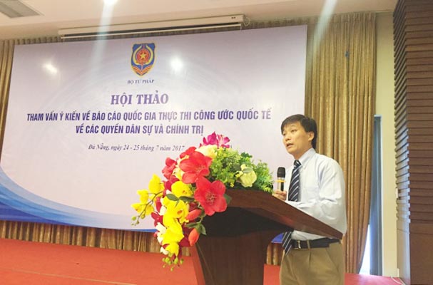 Tiếp tục tham vấn về Báo cáo quốc gia thực thi Công ước quốc tế về các quyền dân sự, chính trị