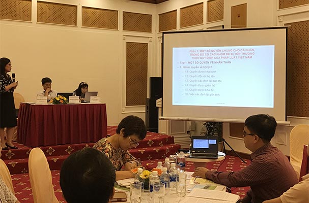 Sổ tay pháp luật một số quyền về nhân thân và tài sản của các nhóm dễ bị tổn thương