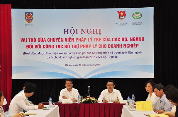Vai trò của chuyên viên pháp lý trẻ các Bộ, ngành đối với công tác hỗ trợ pháp lý cho doanh nghiệp