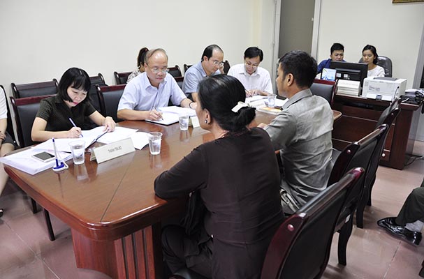 Lãnh đạo Bộ Tư pháp tiếp công dân tháng 8/2017