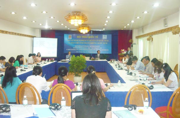 Hội thảo quốc tế về quyền có quốc tịch và hạn chế tình trạng không quốc tịch