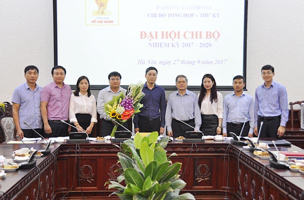 Đại hội chi bộ Tổng hợp – Thư ký Đảng bộ văn phòng nhiệm kỳ 2017 - 2020