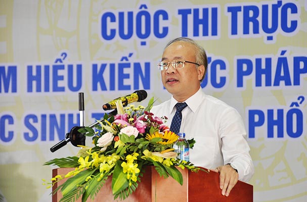 Phát động cuộc thi trực tuyến tìm hiểu kiến thức pháp luật dành cho học sinh THPT năm 2017