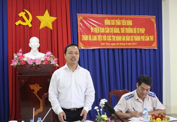 Sẽ xử lý nghiêm các trường hợp sai phạm trong Thi hành án dân sự