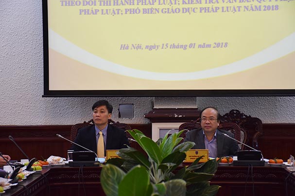 Tạo chuyển biến mạnh trong công tác tổ chức thi hành pháp luật