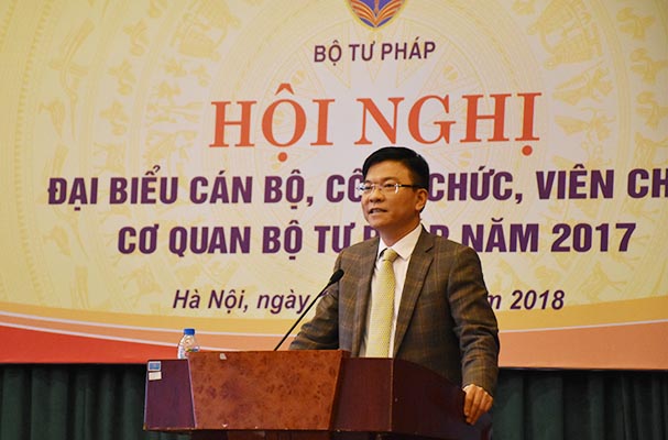 Hội nghị đại biểu cán bộ, công chức, viên chức cơ quan Bộ Tư pháp