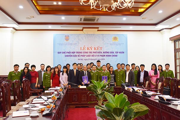 Đẩy mạnh phối hợp trong công tác xử lý vi phạm hành chính