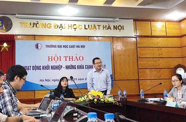 Hội thảo “Hoạt động khởi nghiệp – những khía cạnh pháp lý”