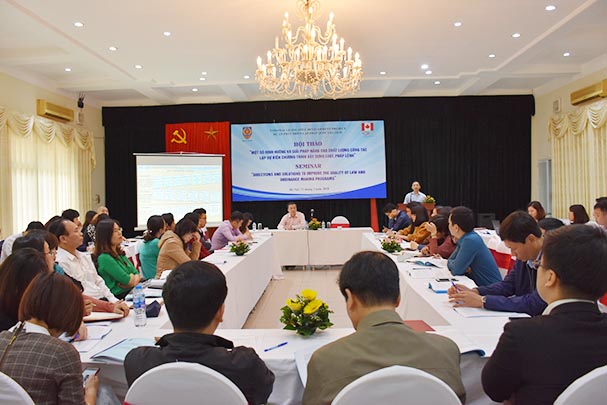 Bàn về định hướng, giải pháp nâng cao chất lượng công tác lập dự kiến Chương trình xây dựng luật, pháp lệnh