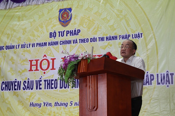 Tăng cường công tác theo dõi tình hình thi hành pháp luật