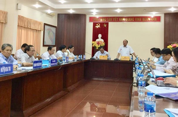 Kiểm tra tình hình thi hành pháp luật về điều kiện đầu tư kinh doanh tại UBND tỉnh Bến Tre