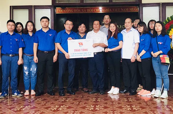 Tuổi trẻ Bộ Tư pháp tri ân tưởng niệm các anh hùng liệt sỹ
