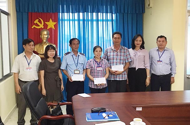 Công đoàn Bộ Tư pháp tổ chức kiểm tra công tác tại Công đoàn Cục Công tác phía Nam