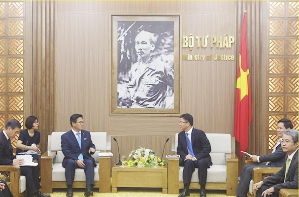 Tạo điều kiện thuận lợi cho đào tạo và nghiên cứu pháp luật Nhật Bản tại Trường Đại học Luật Hà Nội