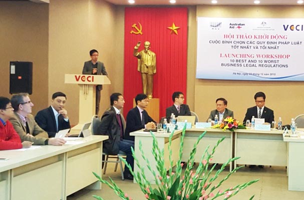 Bình chọn các quy định pháp luật trong kinh doanh