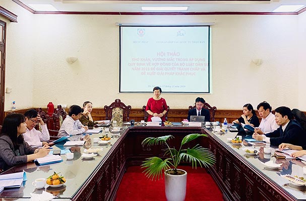 Khó khăn trong áp dụng quy định về HĐ của BLDS 2015 để giải quyết tranh chấp và giải pháp khắc phục