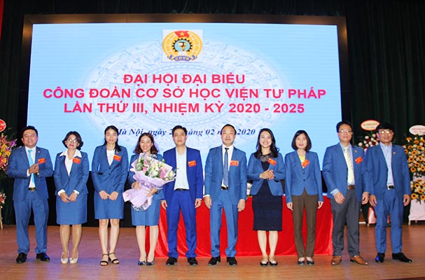 Đại hội Công đoàn Học viện Tư pháp lần thứ III, nhiệm kỳ 2020-2025