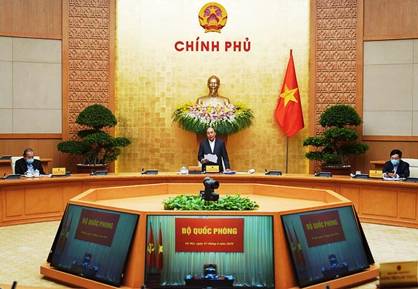 Lãnh đạo Bộ Tư pháp tham dự họp trực tuyến Chính phủ phiên thường kỳ tháng 3