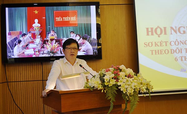 Hội nghị sơ kết công tác thi hành án dân sự, hành chính 6 tháng đầu năm 2020
