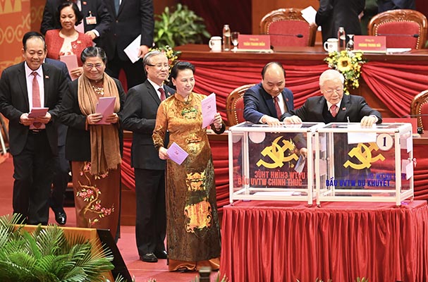 Danh sách các đồng chí trúng cử vào Ban Chấp hành Trung ương khóa XIII