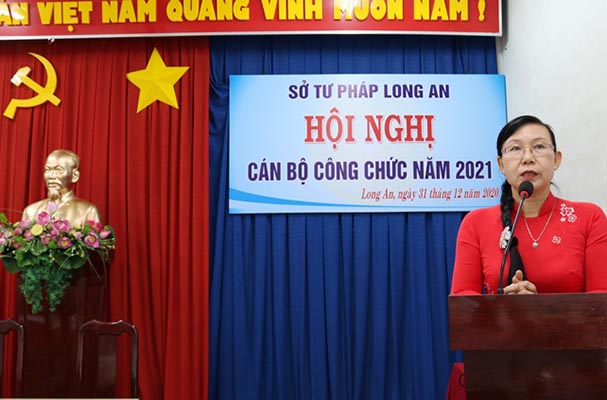 Sở Tư pháp Long An: 100% CBCC đạt danh hiệu Lao động tiên tiến