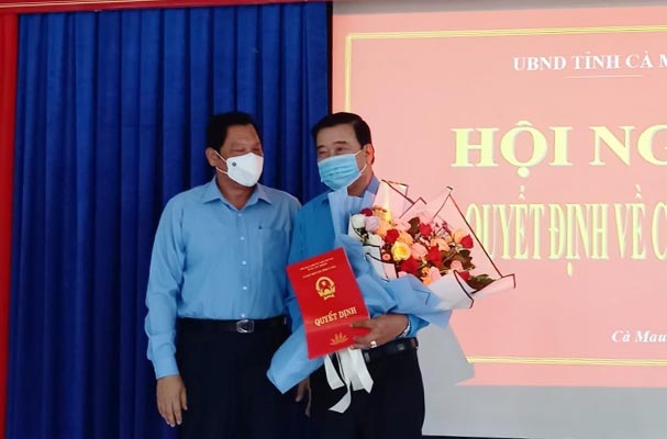 Sở Tư pháp Cà Mau có tân Giám đốc, Phó Giám đốc