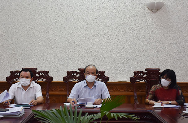 Hội nghị Ban thường vụ Đảng ủy Bộ Tư pháp tháng 07 năm 2021
