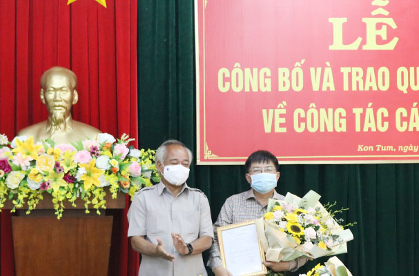 Giám đốc STP Kon Tum được điều động, phân công giữ chức vụ Phó Trường Đoàn ĐBQH tỉnh chuyên trách khóa XV