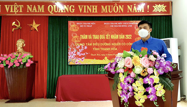 Đoàn TN Bộ Tư pháp: khởi động chương trình “Tết yêu thương” năm 2022