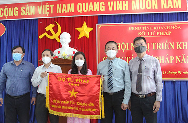 Khánh Hòa: Sở Tư pháp hoàn thành xuất sắc nhiệm vụ công tác năm 2021