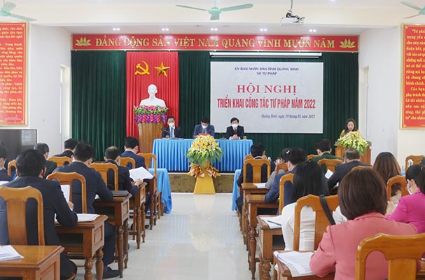 Quảng Bình: Triển khai công tác Tư pháp năm 2022
