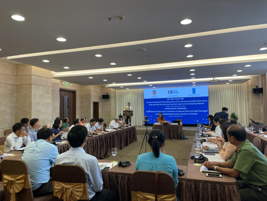 Lấy ý kiến hoàn thiện dự thảo thúc đẩy thực hành  kinh doanh có trách nhiệm