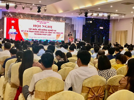 Tập huấn, bồi dưỡng nghiệp vụ công tác xử lý VPHC và theo dõi thi hành pháp luật năm 2022