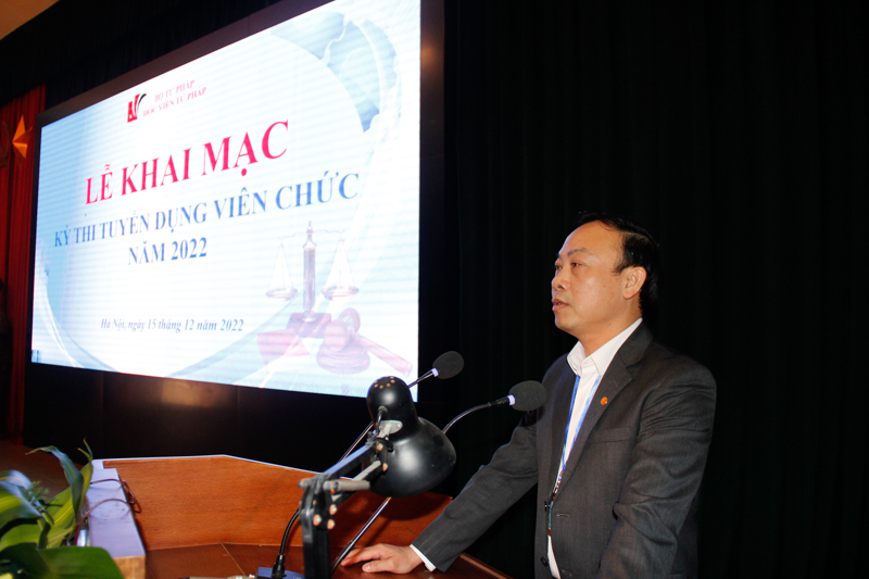 Khai mạc kỳ thi tuyển dụng viên chức năm 2022