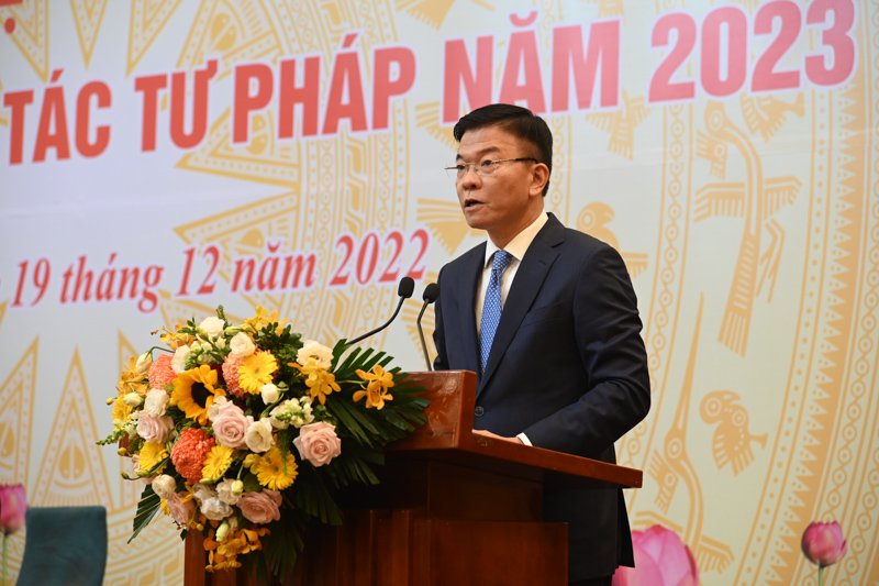 Bộ trưởng Bộ Tư pháp Lê Thành Long: Sở Tư pháp thực hiện tốt vai trò "Người gác cổng" tại địa phương