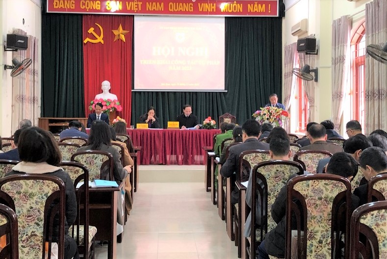 Tư pháp Bắc Kạn: Tổng kết công tác tư pháp năm 2022, triển khai nhiệm vụ năm 2023