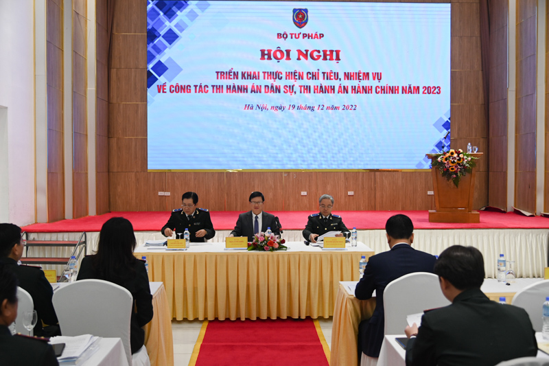 Chùm ảnh Hội nghị Triển khai thực hiện chỉ tiêu, nhiệm vụ về công tác THADS, THAHC năm 2023