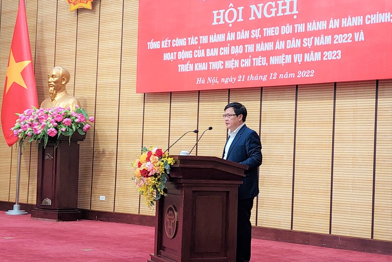 Thi hành án dân sự Hà Nội: Tăng cường lãnh đạo, chỉ đạo sâu sát, quyết liệt, hướng về cơ sở