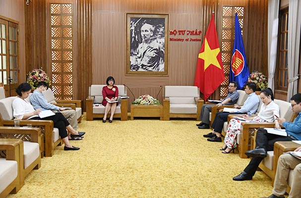 Thứ trưởng Đặng Hoàng Oanh: Quyết tâm tổ chức thành công Đại hội Đoàn Bộ Tư pháp lần thứ VII