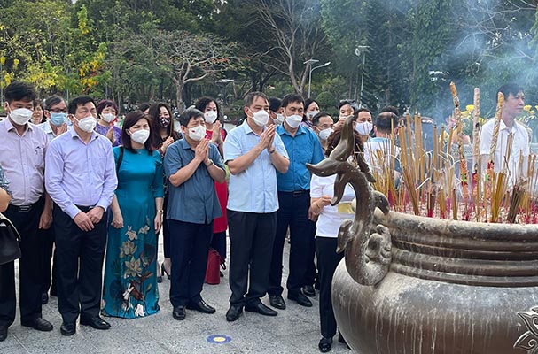 Công đoàn Bộ Tư pháp tham gia hoạt động về nguồn tại Côn Đảo tỉnh Bà Rịa – Vũng Tàu